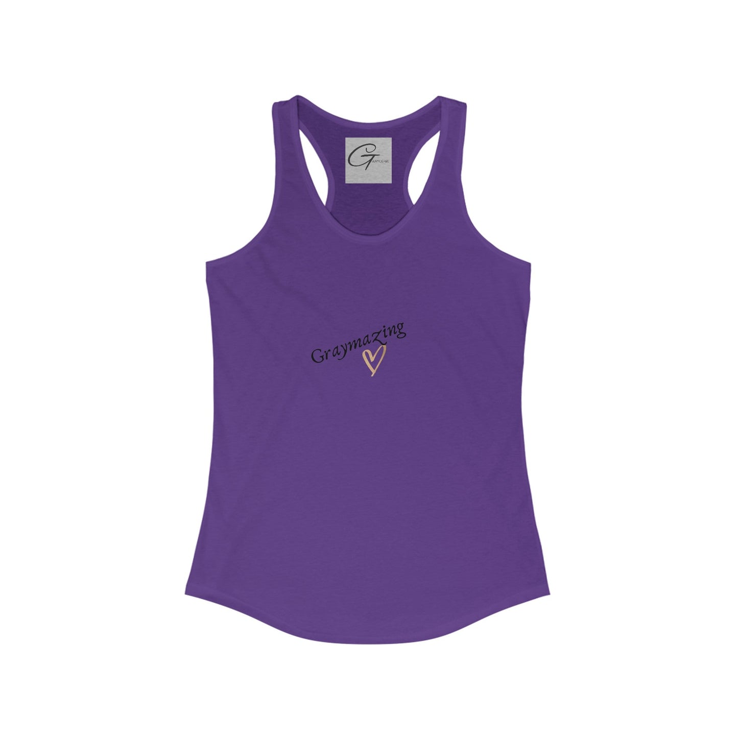 Women's Ideal Racerback Tank Grayceful LLC