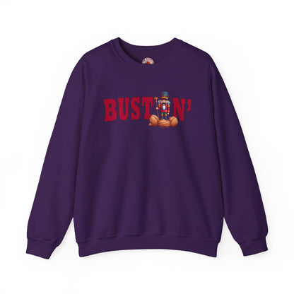 Bustin' Nuts Crewneck Sweatshirt The Devil's Pickle