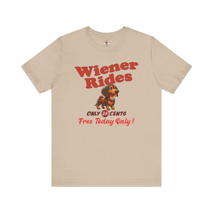 Free Wiener Rides T-Shirt The Devil's Pickle