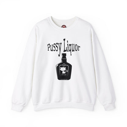 Pussy Liquor Crewneck Sweatshirt The Devil's Pickle