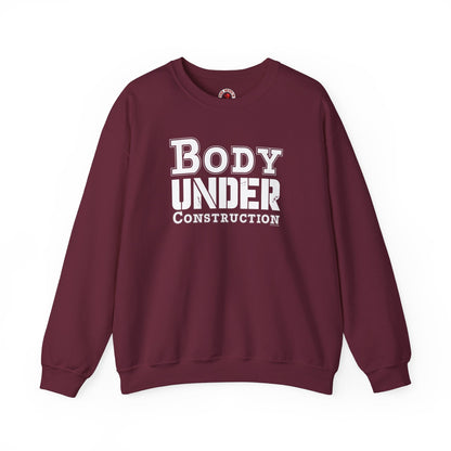 Body Under Construction Crewneck Sweatshirt The Devil's Pickle
