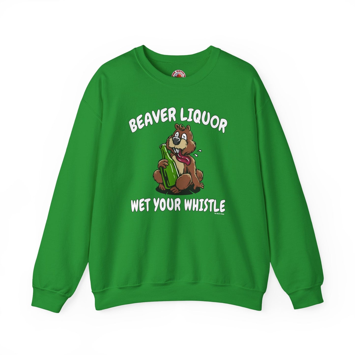 Beaver Liquor Crewneck Sweatshirt The Devil's Pickle