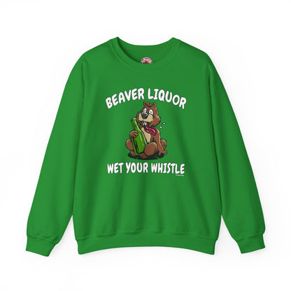 Beaver Liquor Crewneck Sweatshirt The Devil's Pickle