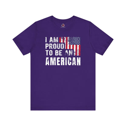 I Am Proud To Be An American T-Shirt The Devil's Pickle