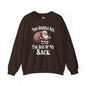 You Should See The Size Of My Sack Crewneck Sweatshirt The Devil's Pickle