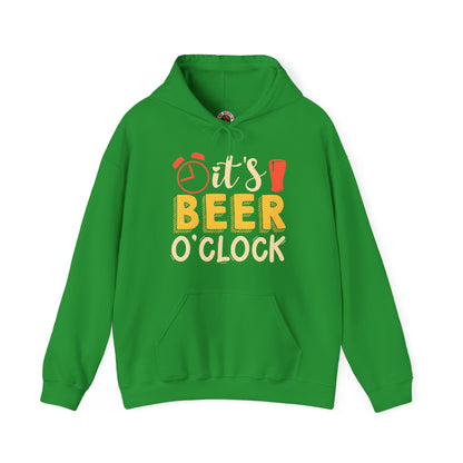 It's Beer O'clock Hooded Sweatshirt The Devil's Pickle