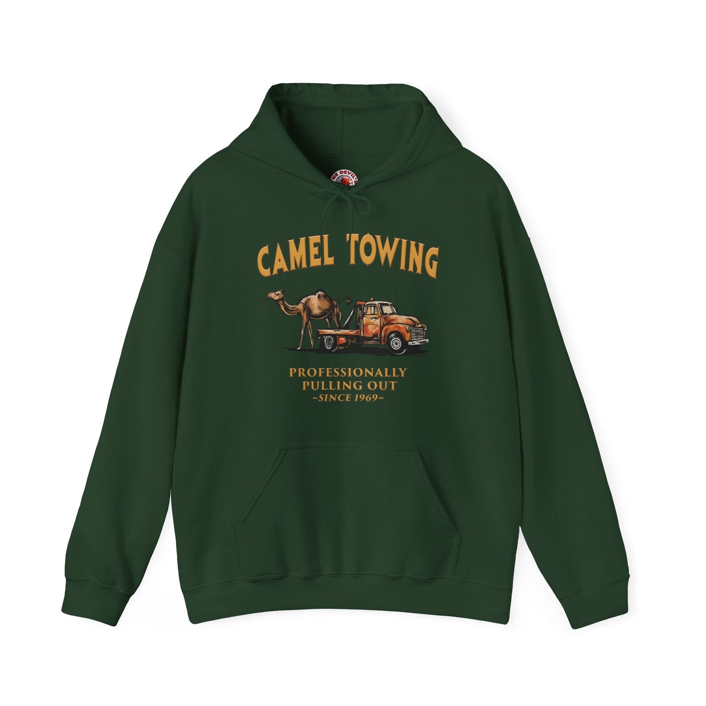 Camel Towing Hooded Sweatshirt The Devil's Pickle