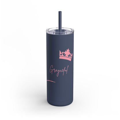 Maars Maker Skinny Matte Tumbler, 20oz Grayceful LLC