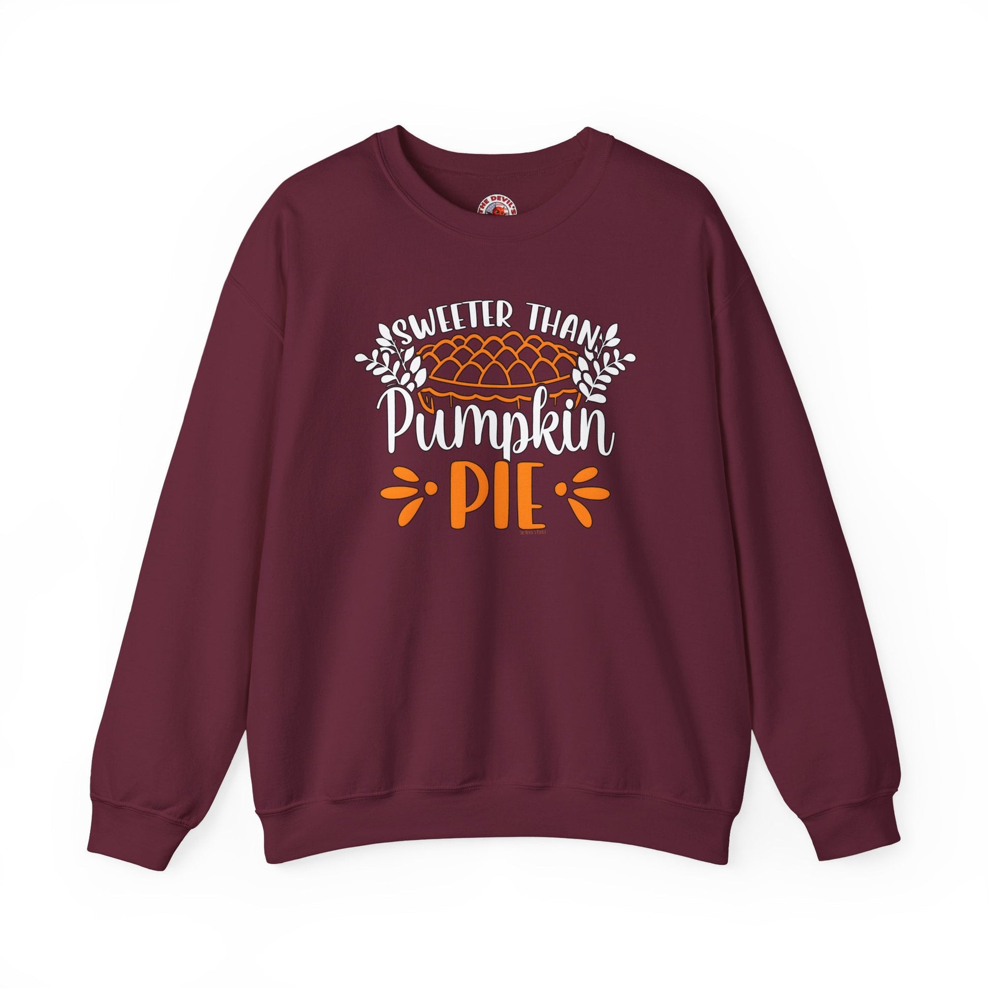 Sweeter Than Pumpkin Pie Crewneck Sweatshirt The Devil's Pickle