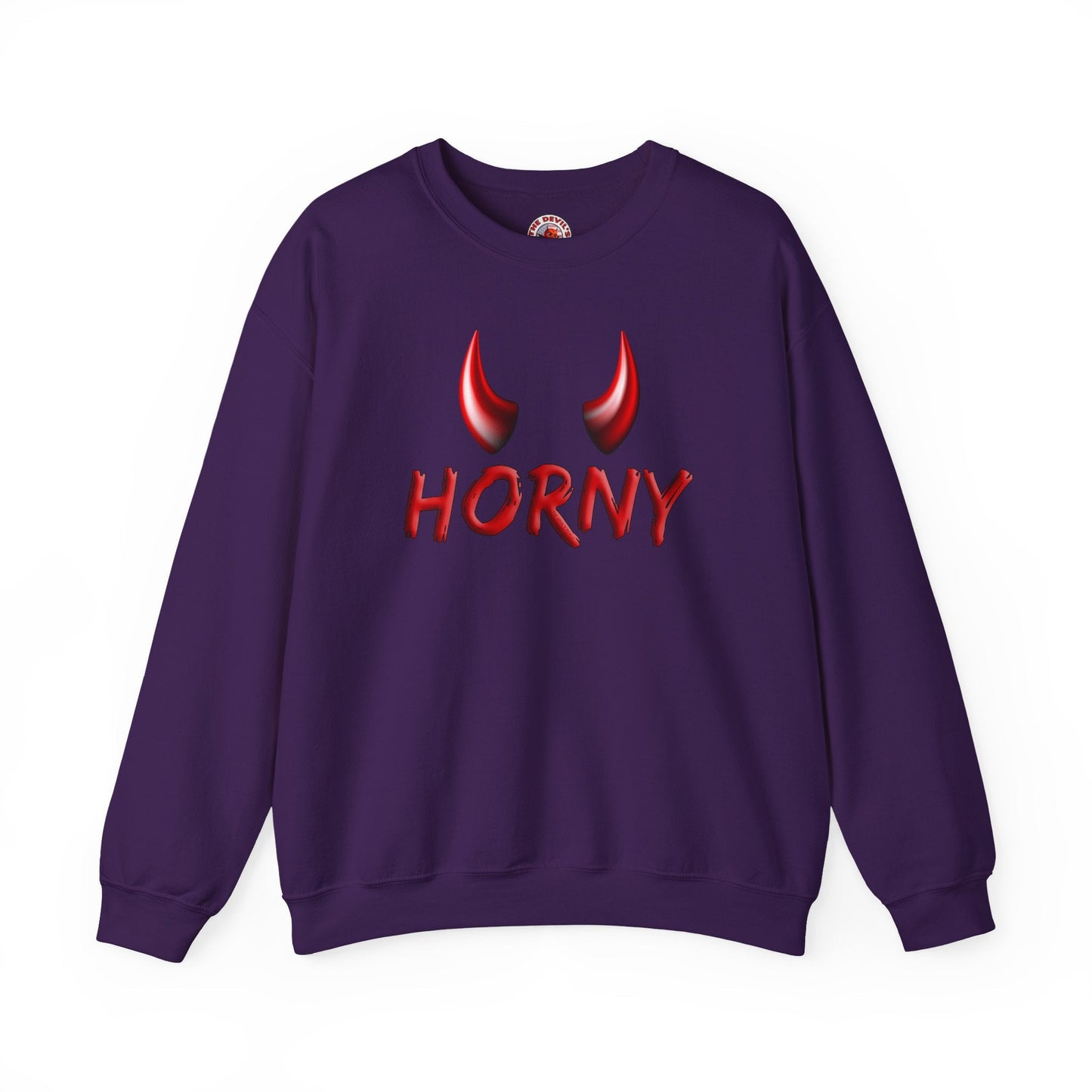 Horny Crewneck Sweatshirt The Devil's Pickle