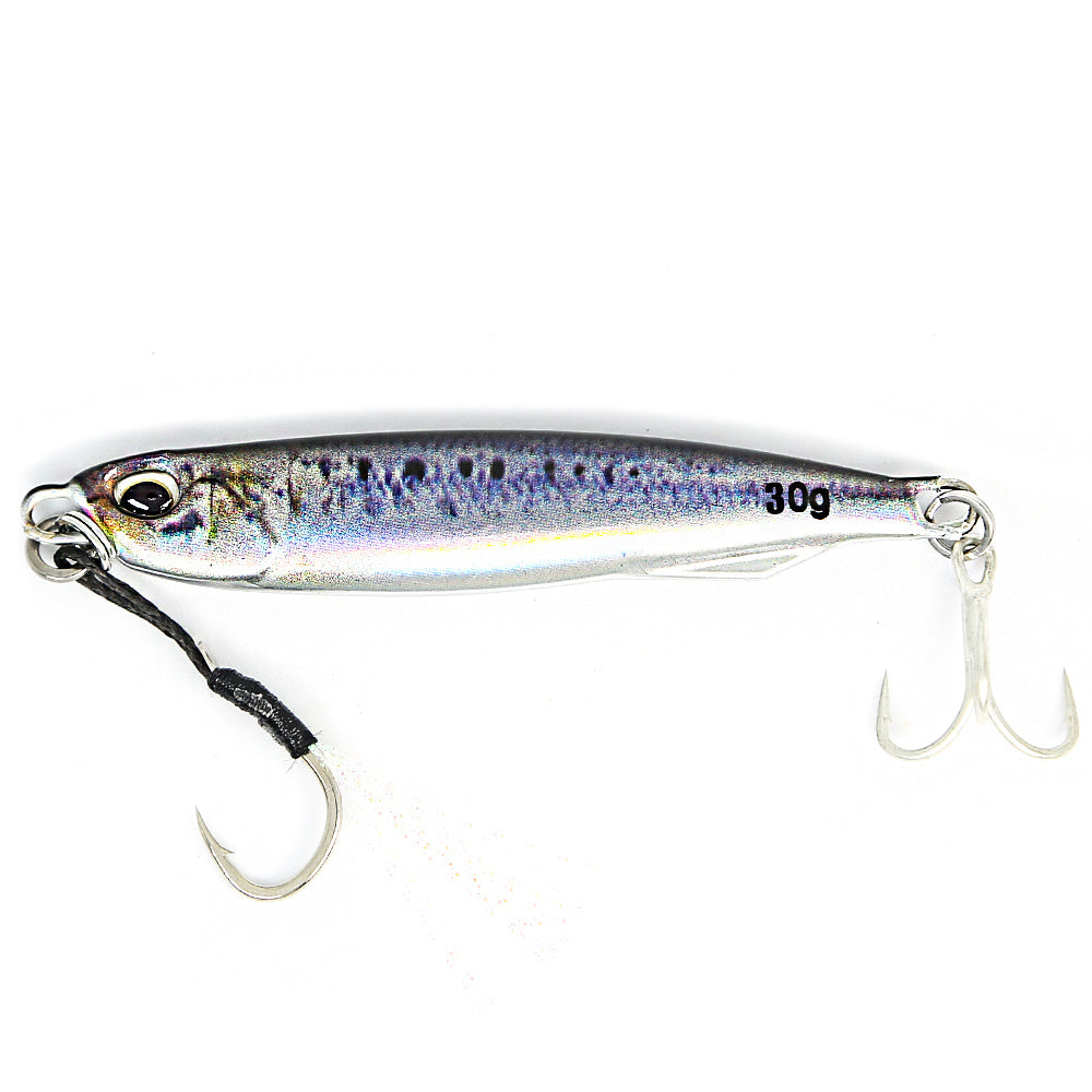B&U Metal Cast Jig - 3D Printed Spoon Casting Jigging for Saltwater Fishing - 30G/40G/60G Artificial Bait Tackle with Enhanced Durability and Realistic Design NovaCart