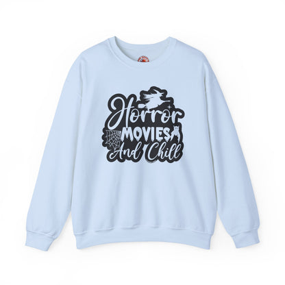 Horror Movies and Chill Crewneck Sweatshirt The Devil's Pickle