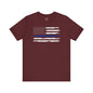 Thin Blue Line American Flag T-Shirt The Devil's Pickle
