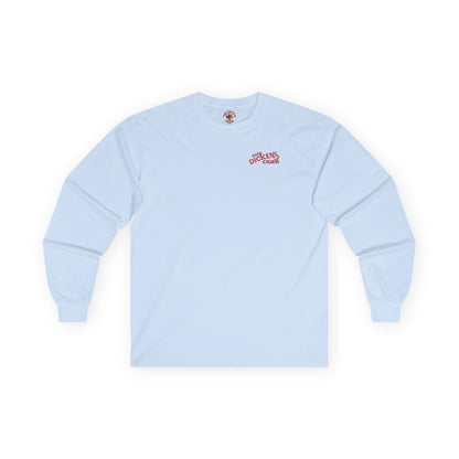 Hard Dickens Cider Front/Back Long Sleeve Tee The Devil's Pickle