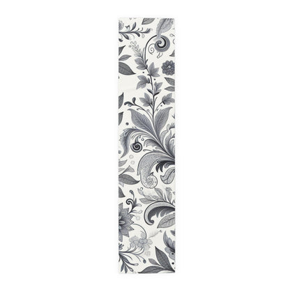 Elegant Floral Table Runner for Home Décor, Dining, Weddings, Parties, Outdoor Events, Gift Idea Grayceful LLC