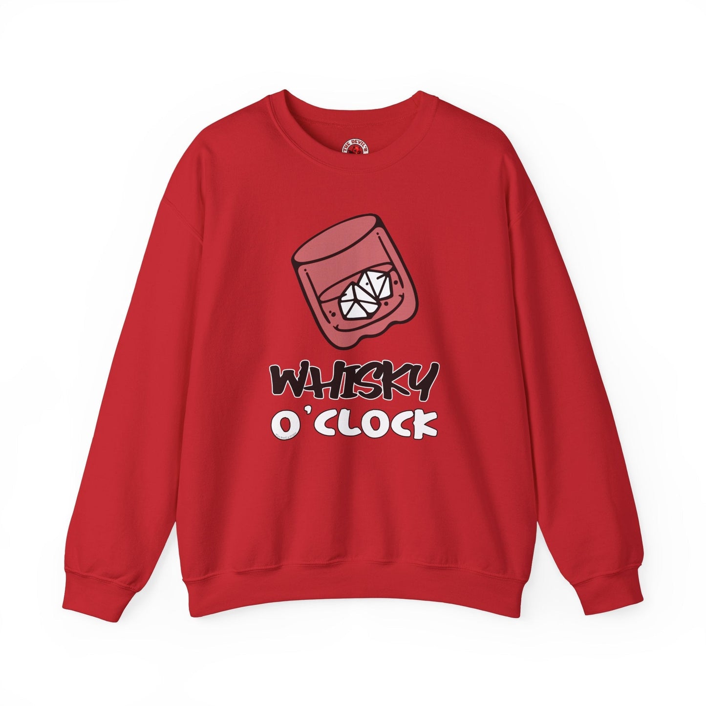 Whiskey O'clock Crewneck Sweatshirt The Devil's Pickle