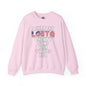 I Support LGBTQ Crewneck Sweatshirt The Devil's Pickle