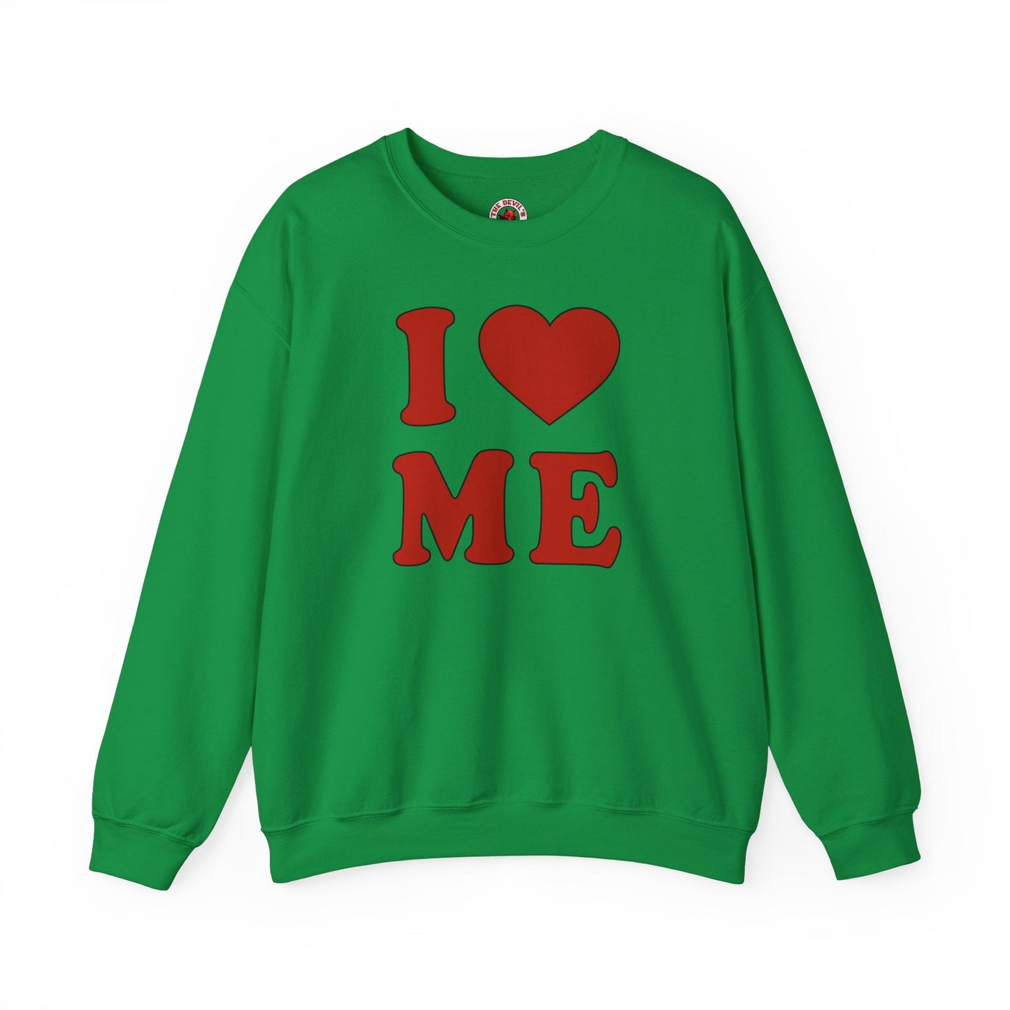 I Heart Me Crewneck Sweatshirt The Devil's Pickle