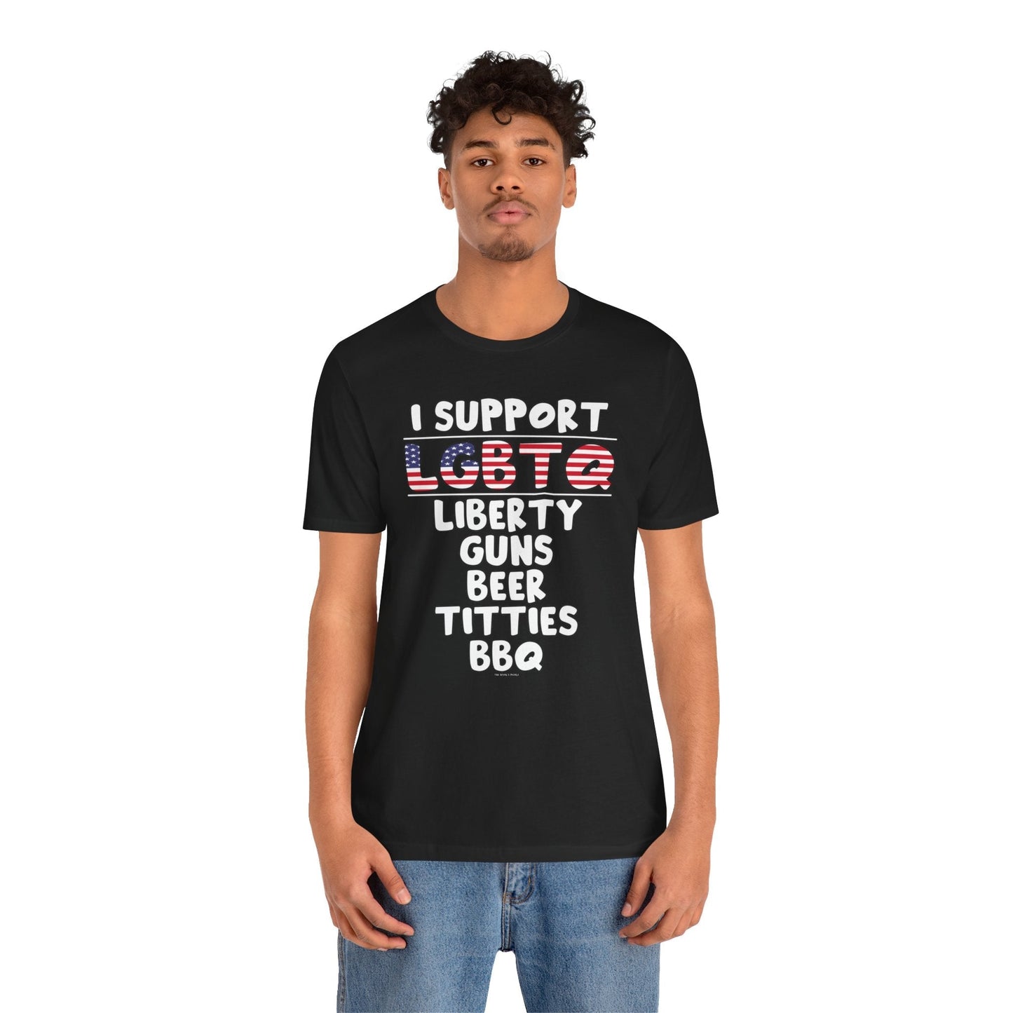 I Support LGBTQ T-Shirt The Devil's Pickle