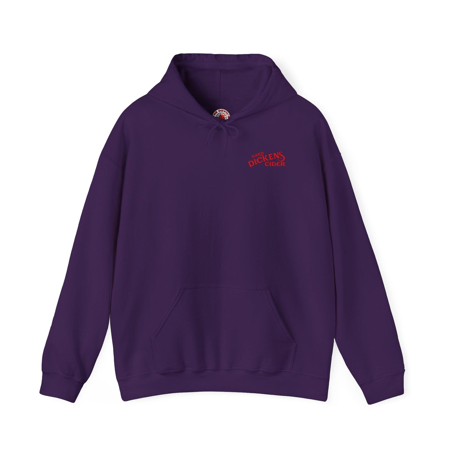 Hard Dickens Cider Front/Back Hooded Sweatshirt The Devil's Pickle
