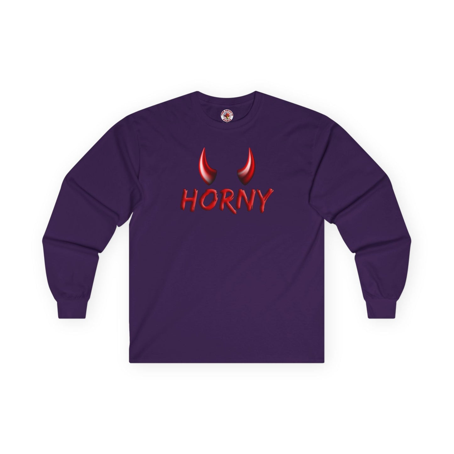 Horny Long Sleeve Tee The Devil's Pickle