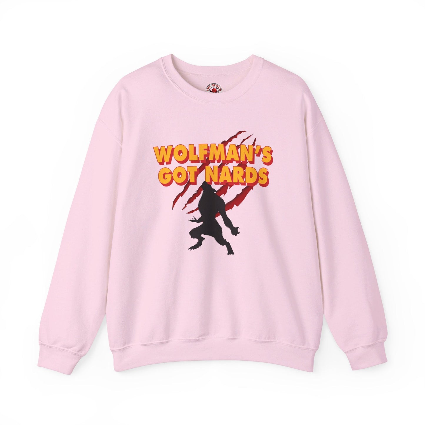 Wolfman's Got Nards Crewneck Sweatshirt The Devil's Pickle