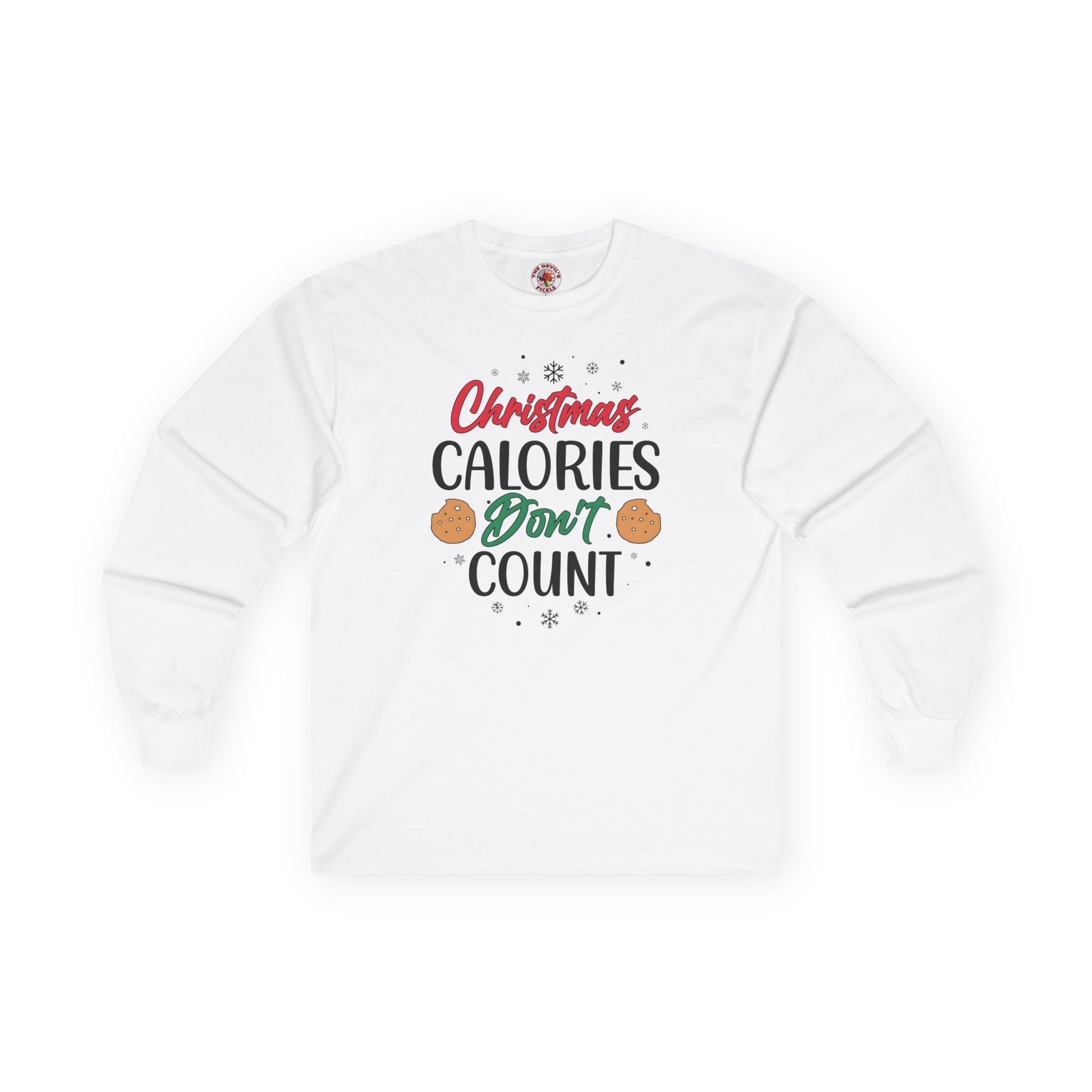 Christmas Calories Don't Count Long Sleeve Tee The Devil's Pickle