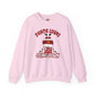 Santa Loves Going Down Crewneck Sweatshirt The Devil's Pickle