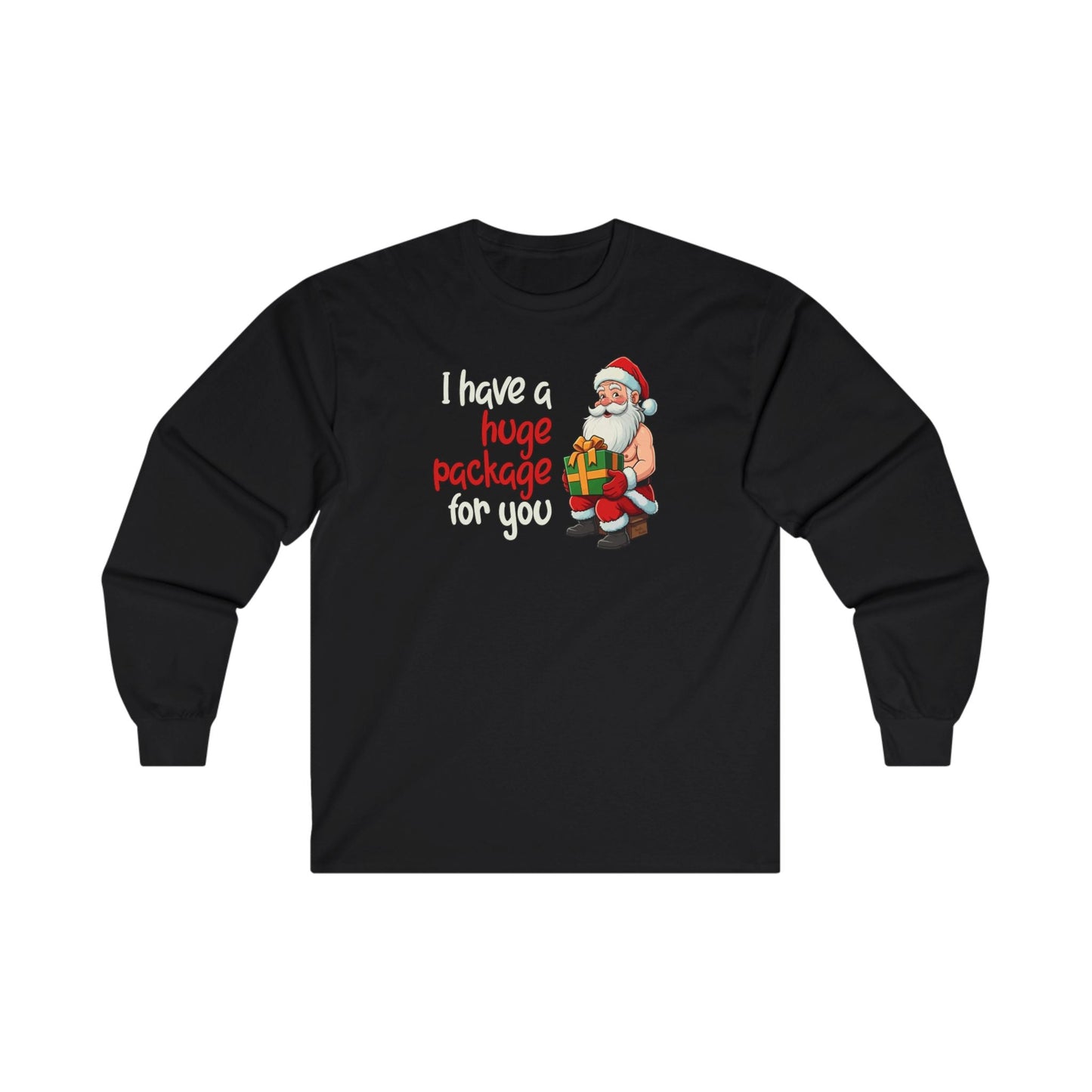 I Have A Huge Package For You Long Sleeve Tee The Devil's Pickle