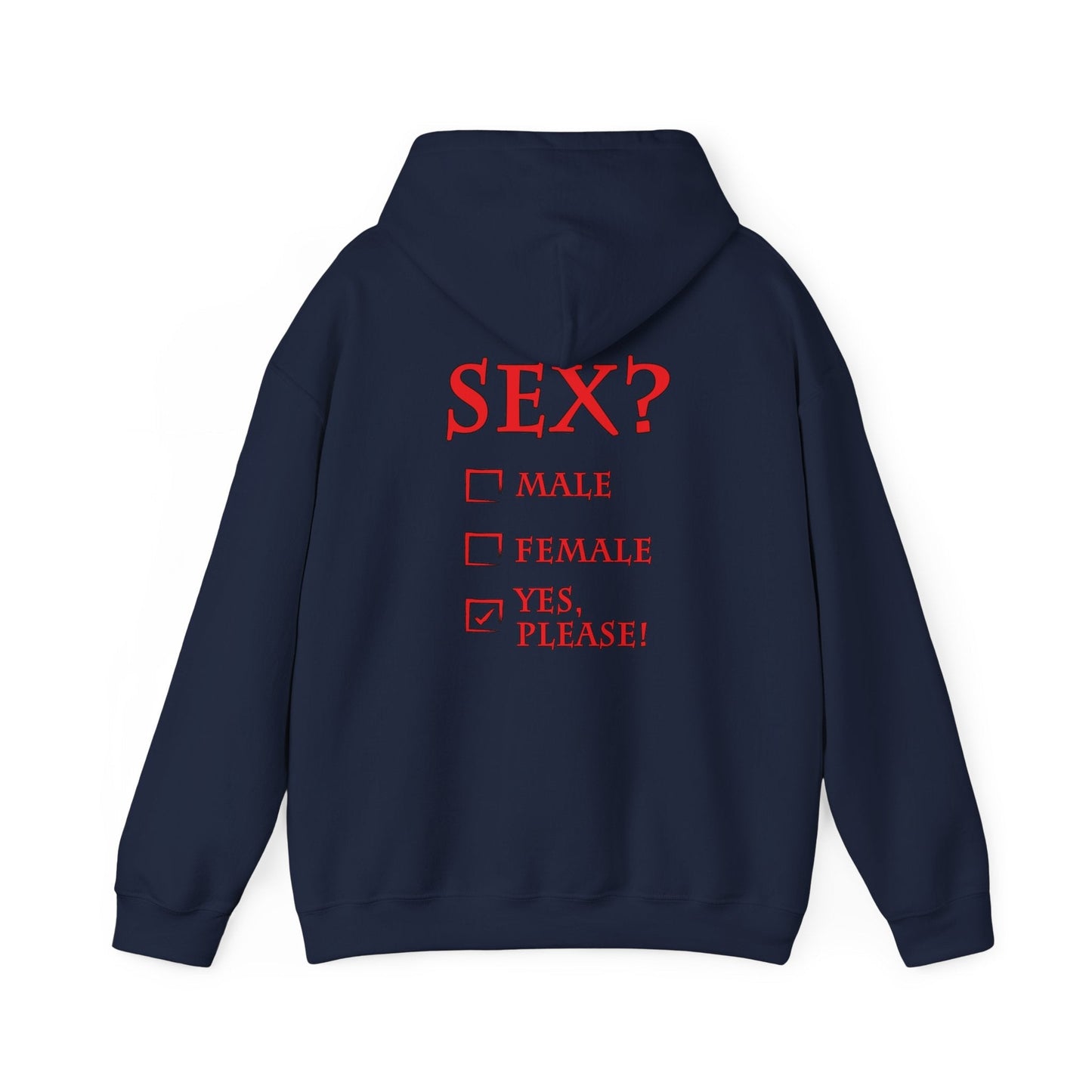 Sex? Yes, Please Hooded Sweatshirt The Devil's Pickle