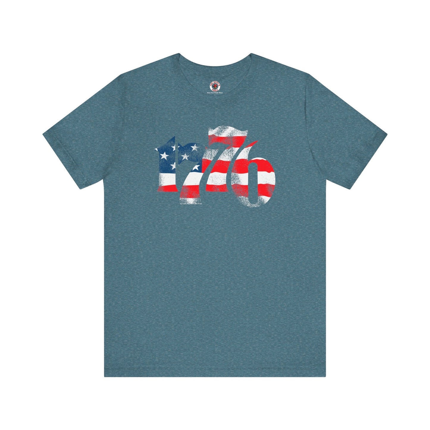 1776 American Flag T-Shirt The Devil's Pickle
