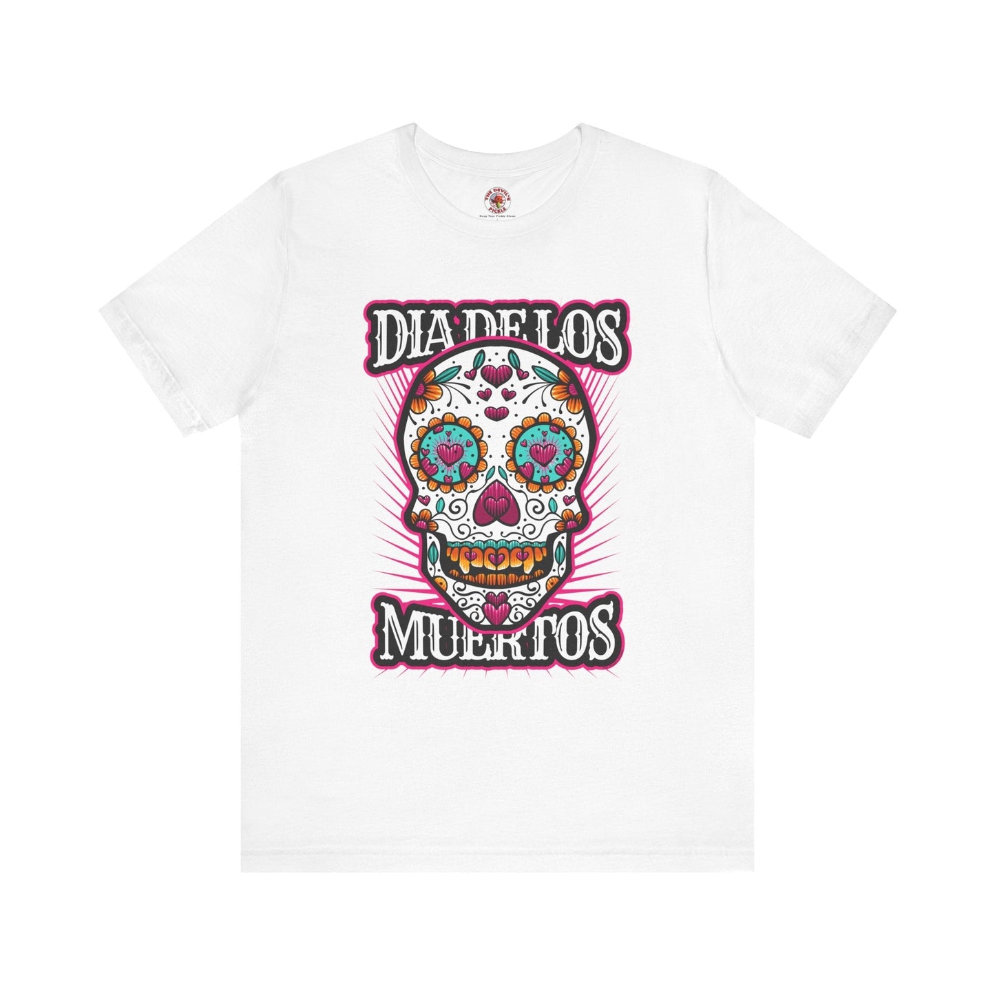 Dia De Los Muertos Skull T-Shirt The Devil's Pickle
