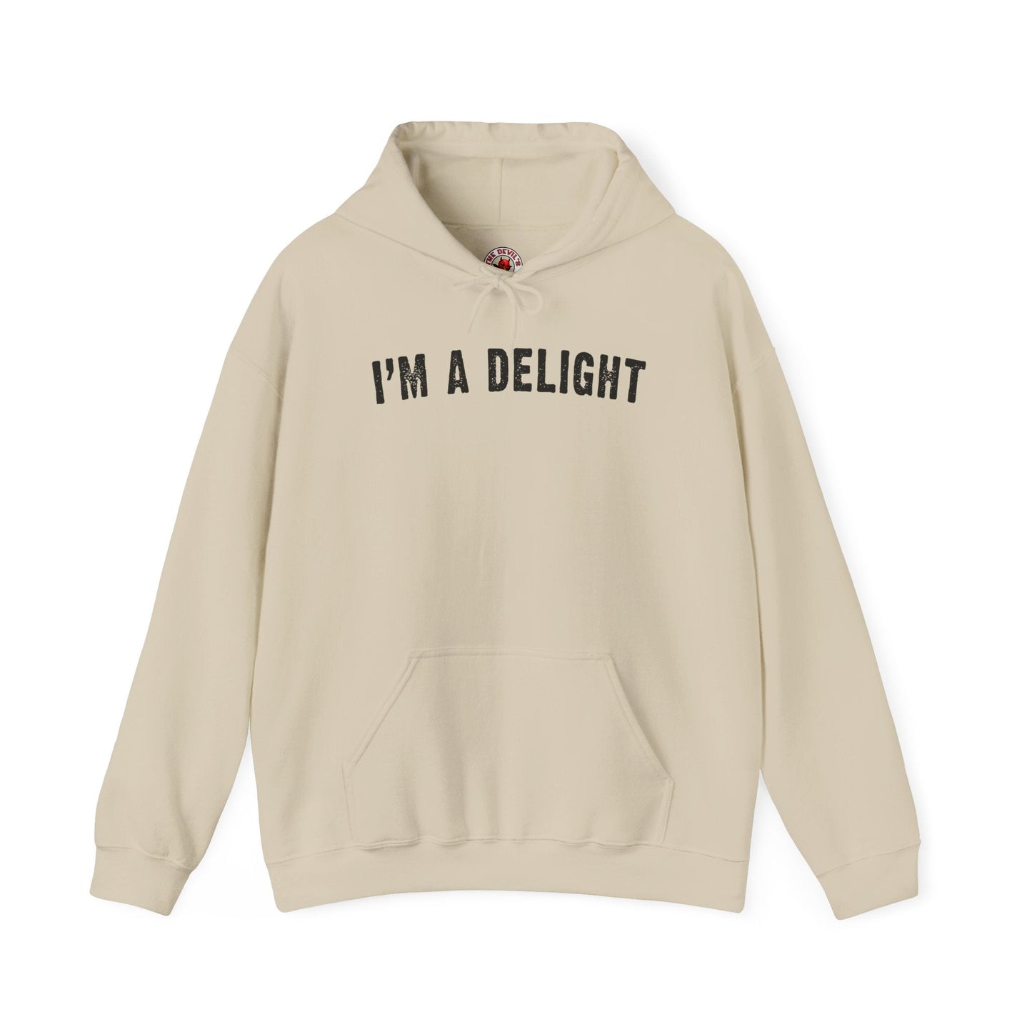 I'm A Delight Hooded Sweatshirt The Devil's Pickle