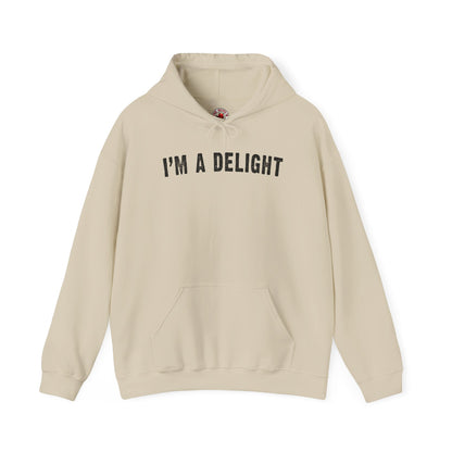 I'm A Delight Hooded Sweatshirt The Devil's Pickle