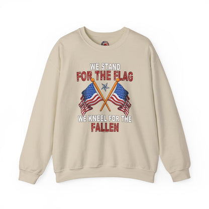 We Stand For The Flag Crewneck Sweatshirt The Devil's Pickle