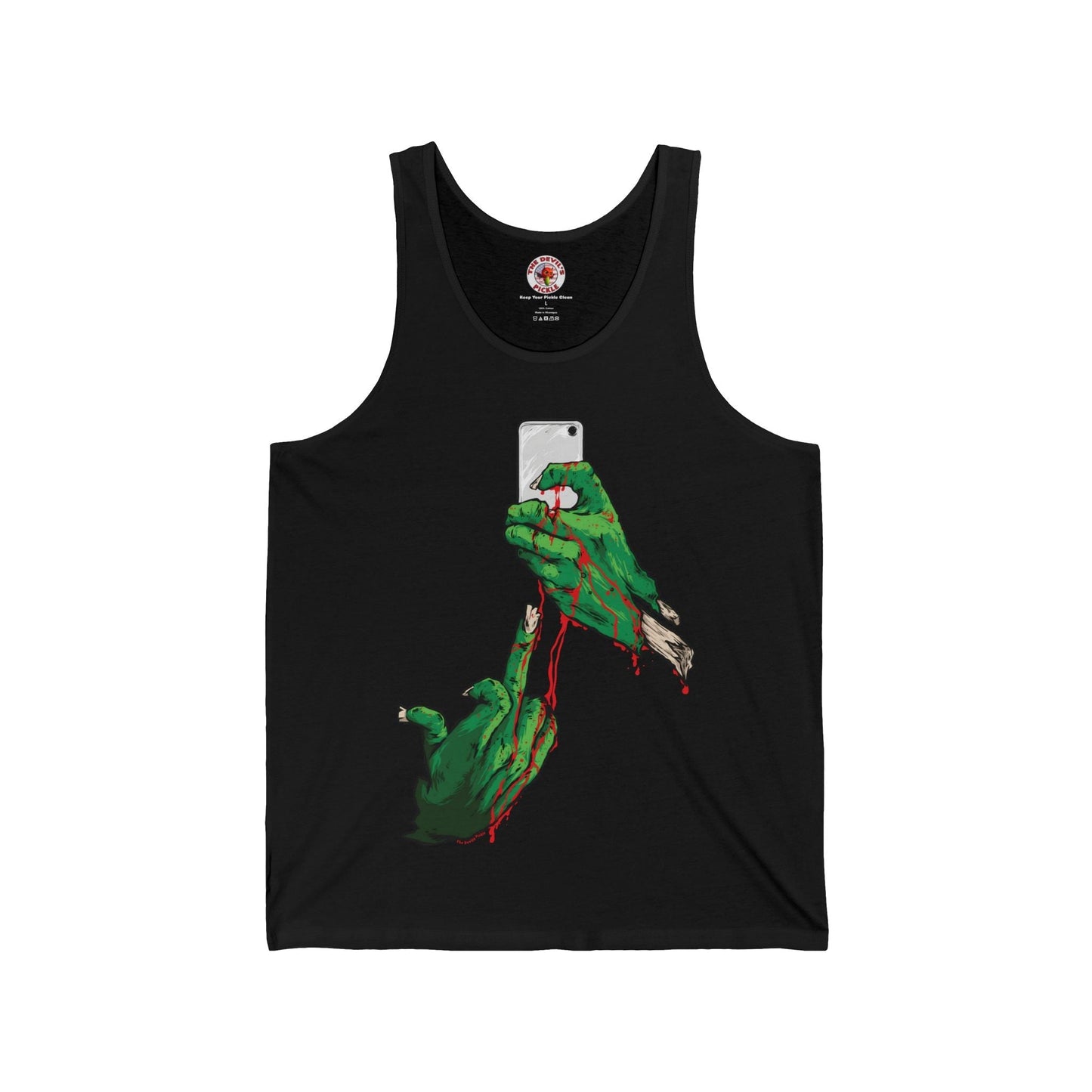 Selfie Monster Tank Top The Devil's Pickle