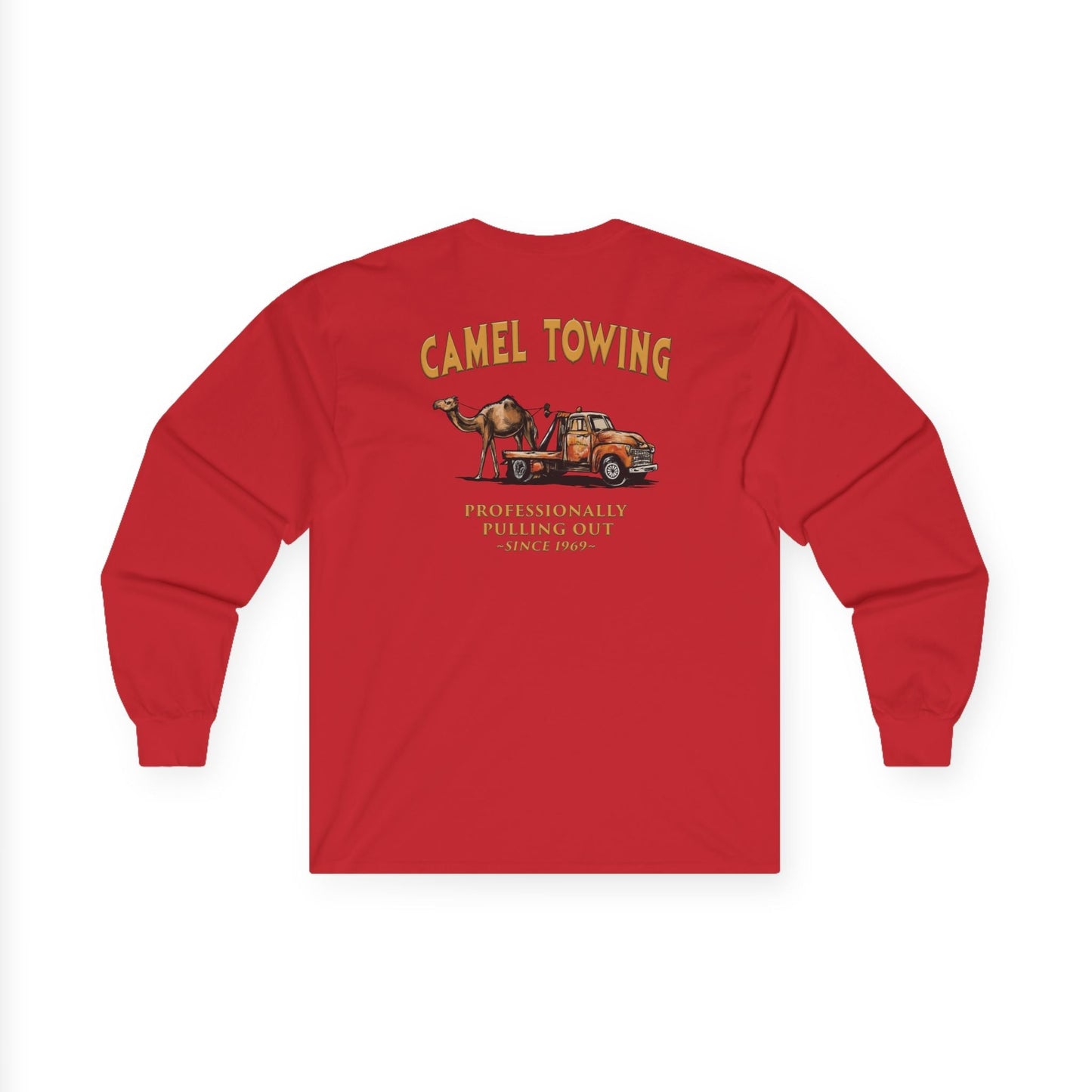 Camel Towing Back Long Sleeve Tee The Devil's Pickle
