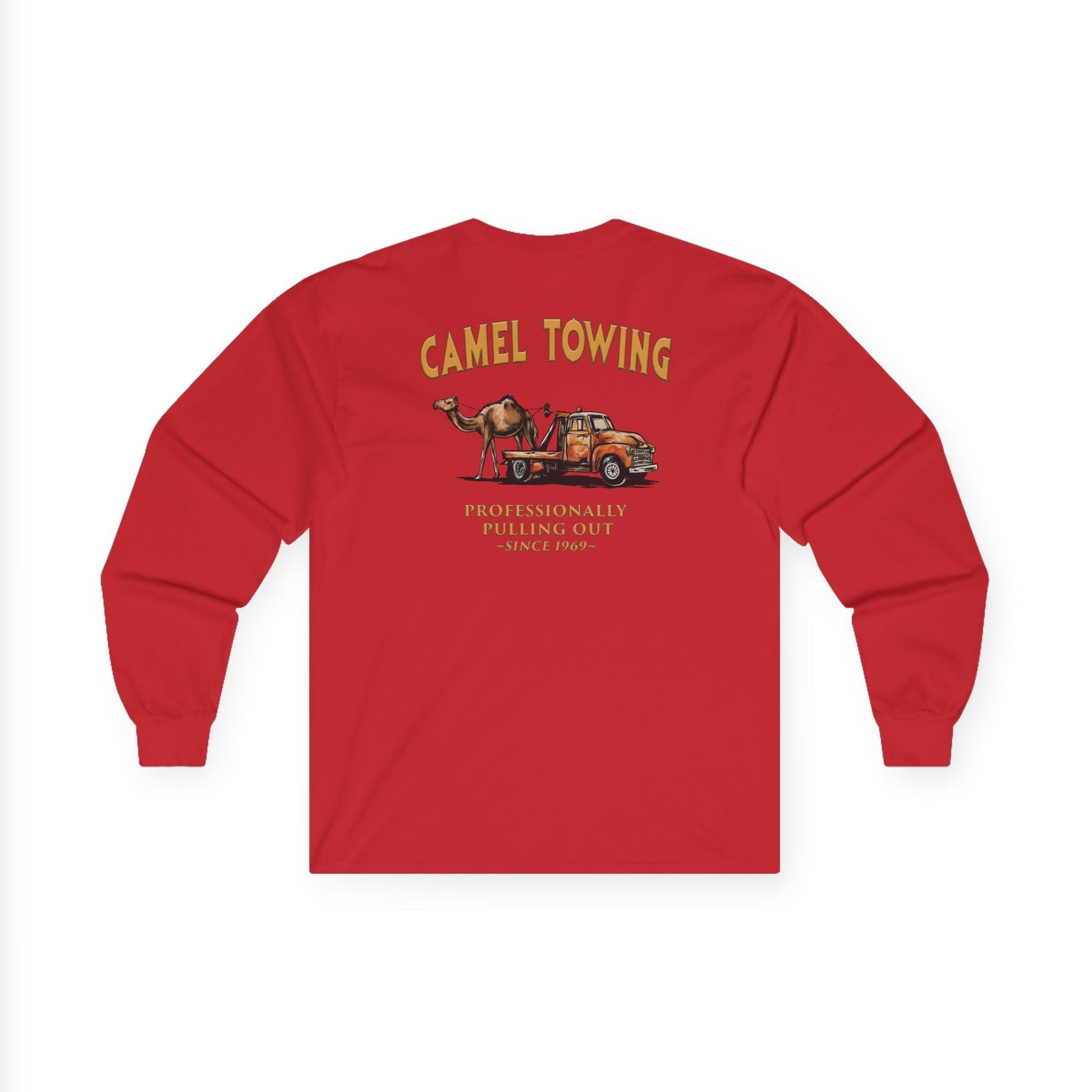 Camel Towing Back Long Sleeve Tee The Devil's Pickle