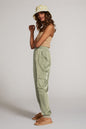 Textured satin cargo pants See size chart under “more details” The Fashion Celestial