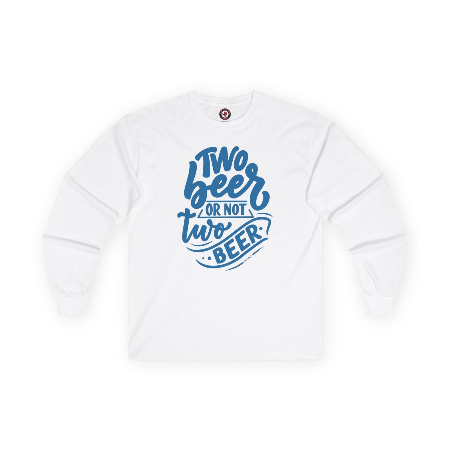 Two Beer or Not Two Beer Long Sleeve Tee The Devil's Pickle