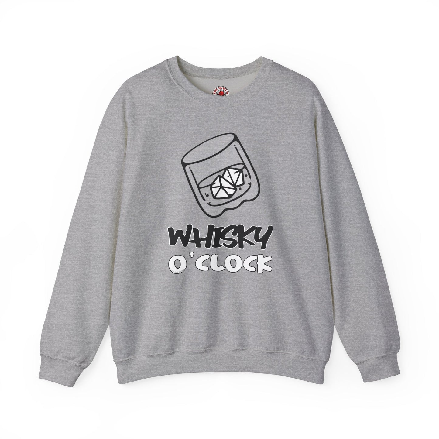 Whiskey O'clock Crewneck Sweatshirt The Devil's Pickle