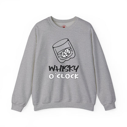 Whiskey O'clock Crewneck Sweatshirt The Devil's Pickle