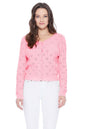 Pointelle Patterned Button Down Sweater Cardigan Shop Style & More | Fresh Looks, Everyday Deals & Free Shipping