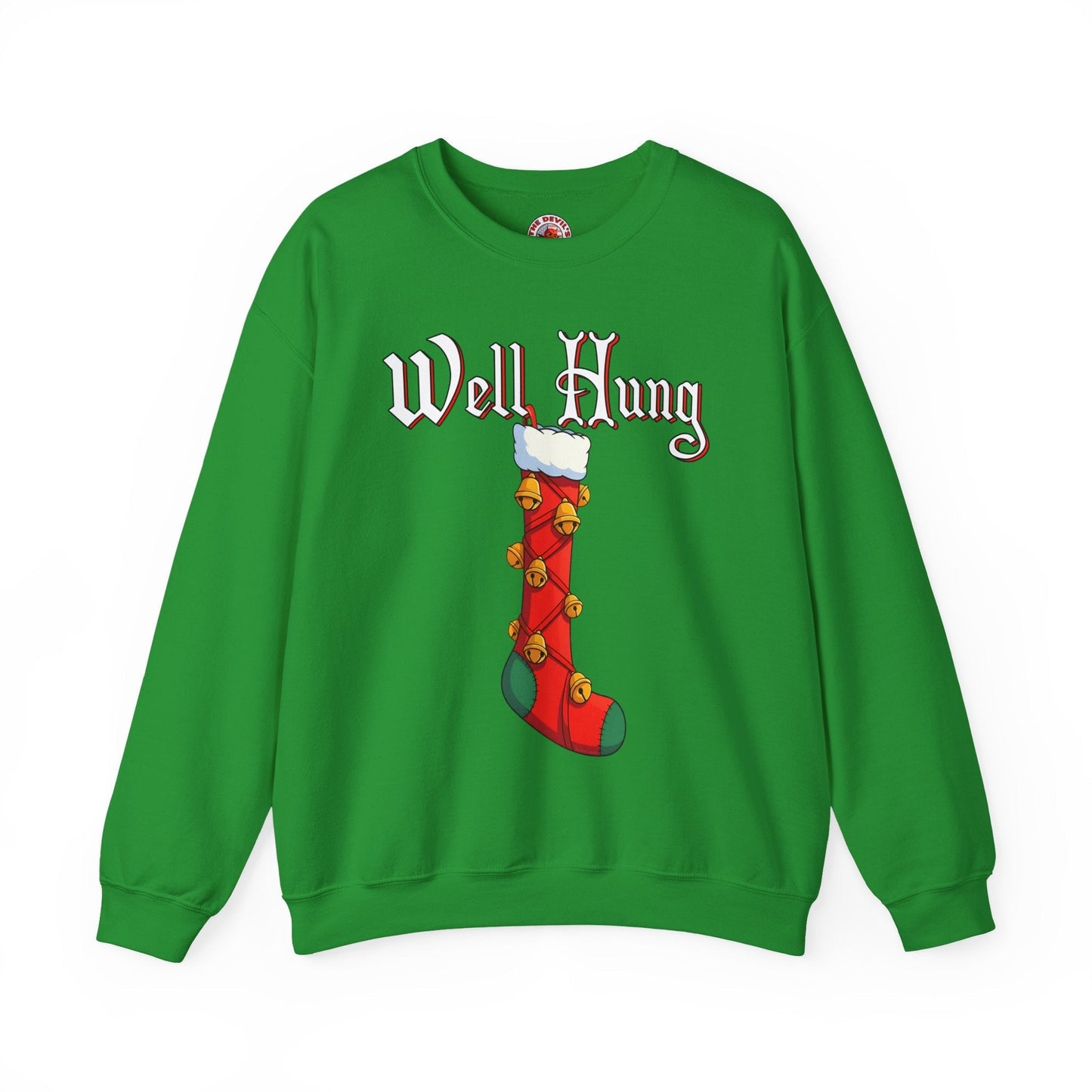Well Hung Crewneck Sweatshirt The Devil's Pickle