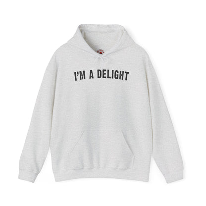 I'm A Delight Hooded Sweatshirt The Devil's Pickle