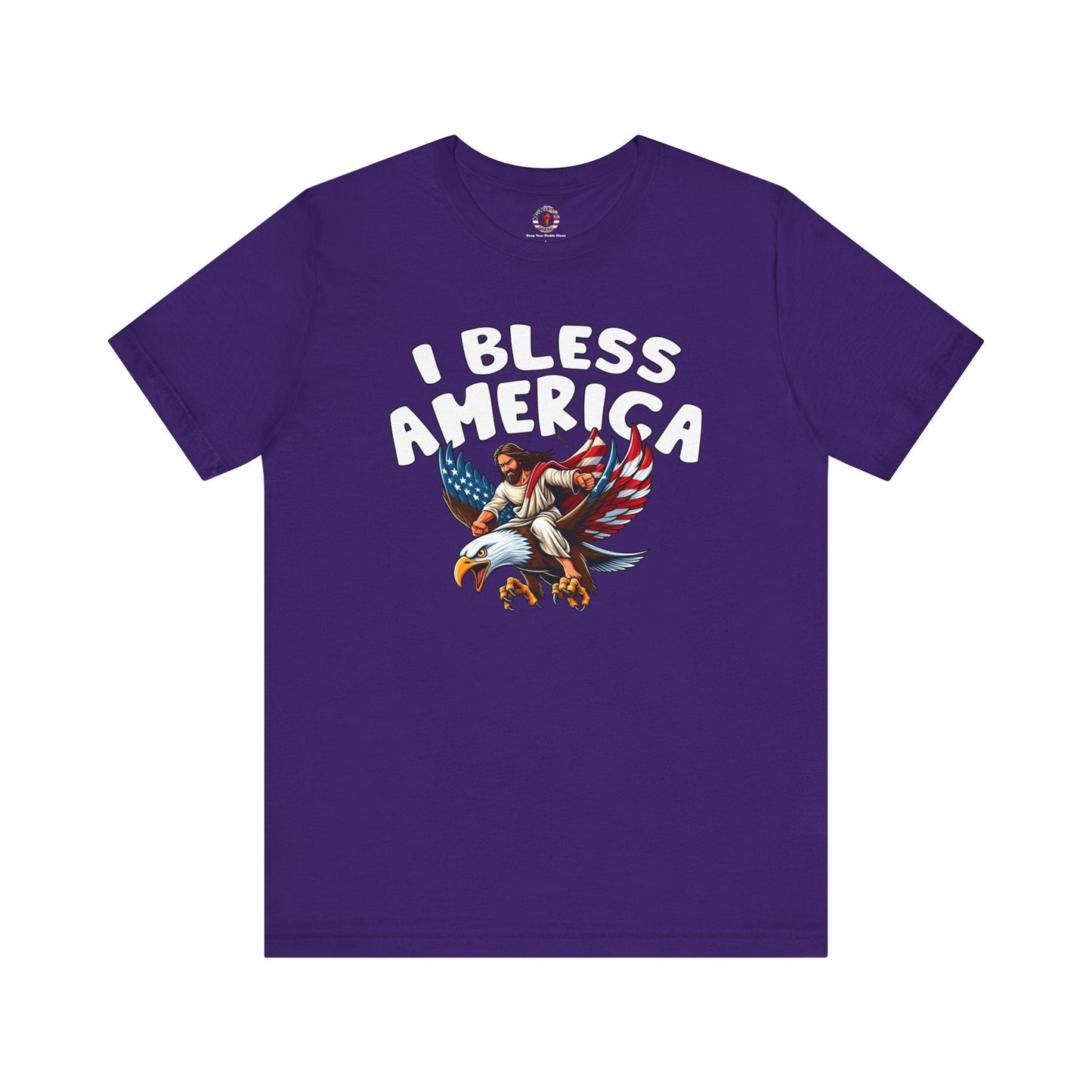 I Bless America T-Shirt The Devil's Pickle