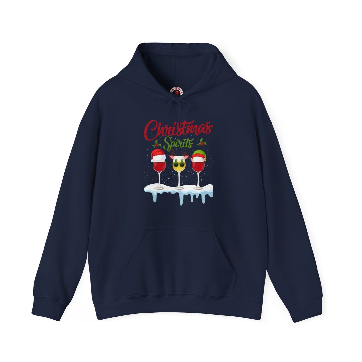 Christmas Spirits Hooded Sweatshirt The Devil's Pickle