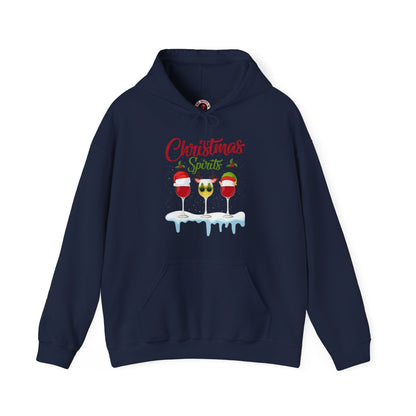 Christmas Spirits Hooded Sweatshirt The Devil's Pickle