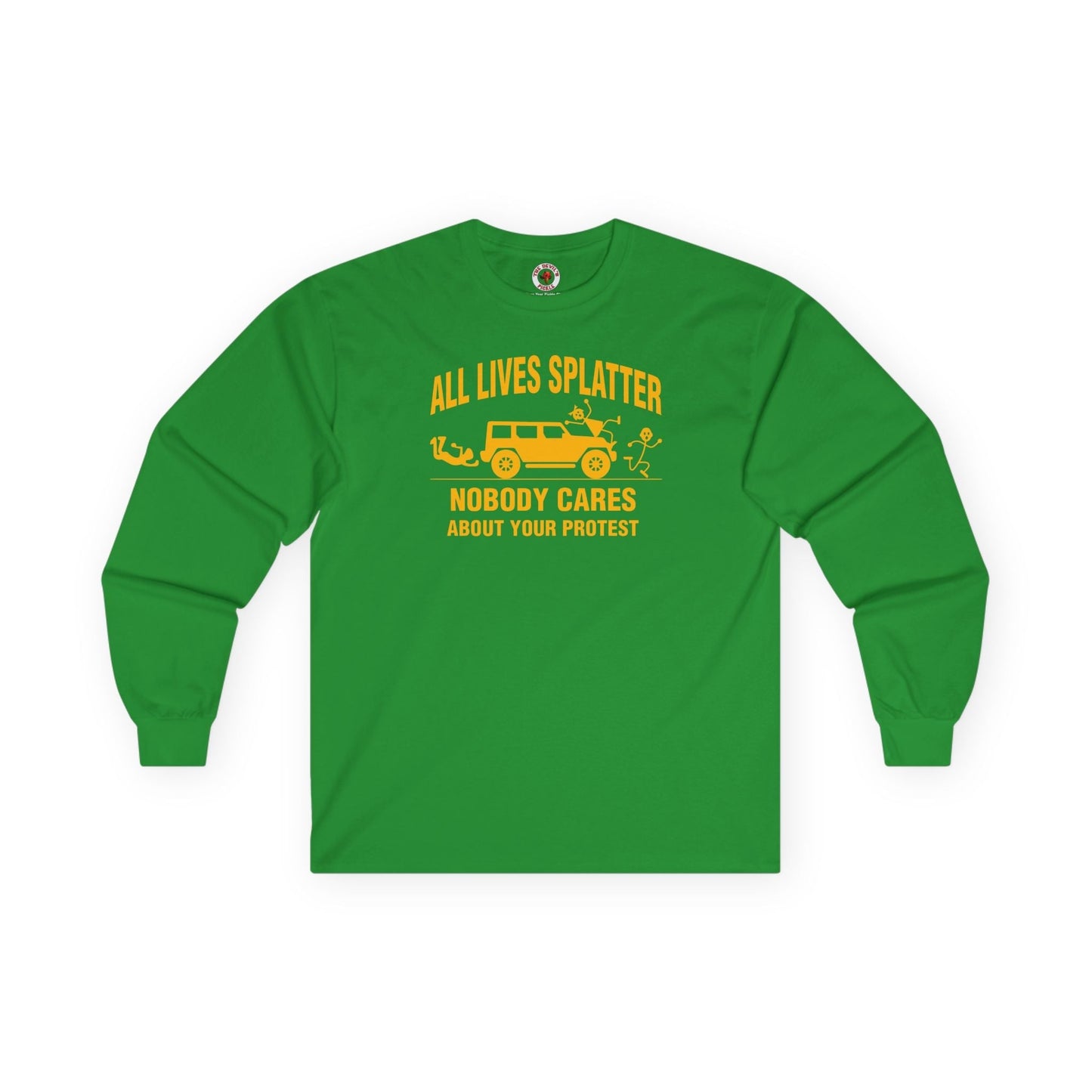 All Lives Splatter Long Sleeve Tee The Devil's Pickle