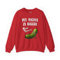 My Pickle Is Bigger Than Yours Crewneck Sweatshirt The Devil's Pickle